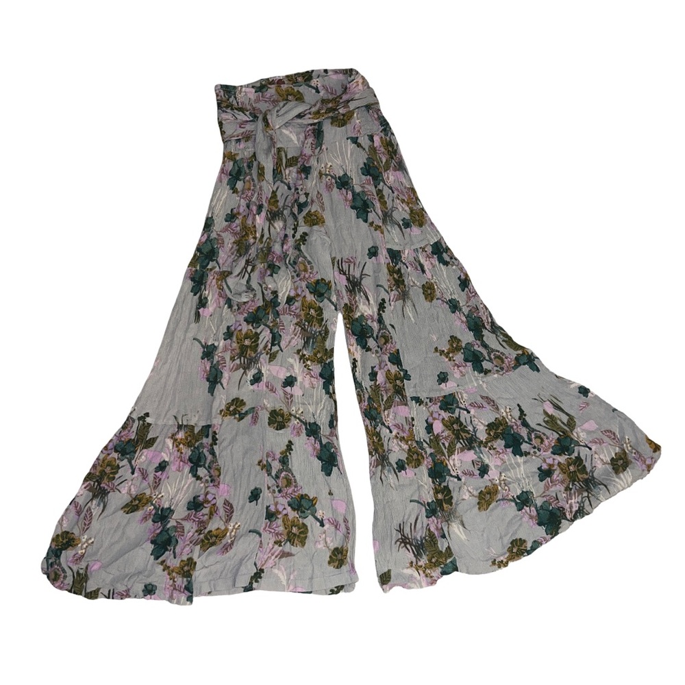 Free people small petite aloha wide leg pants 25 inch inseam - Picture 2 of 8